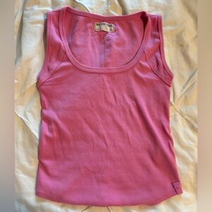 Pink free people hummingbird tank